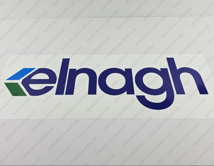 Elnagh Logo 55cm 3-color Camper Caravan Decal Sticker